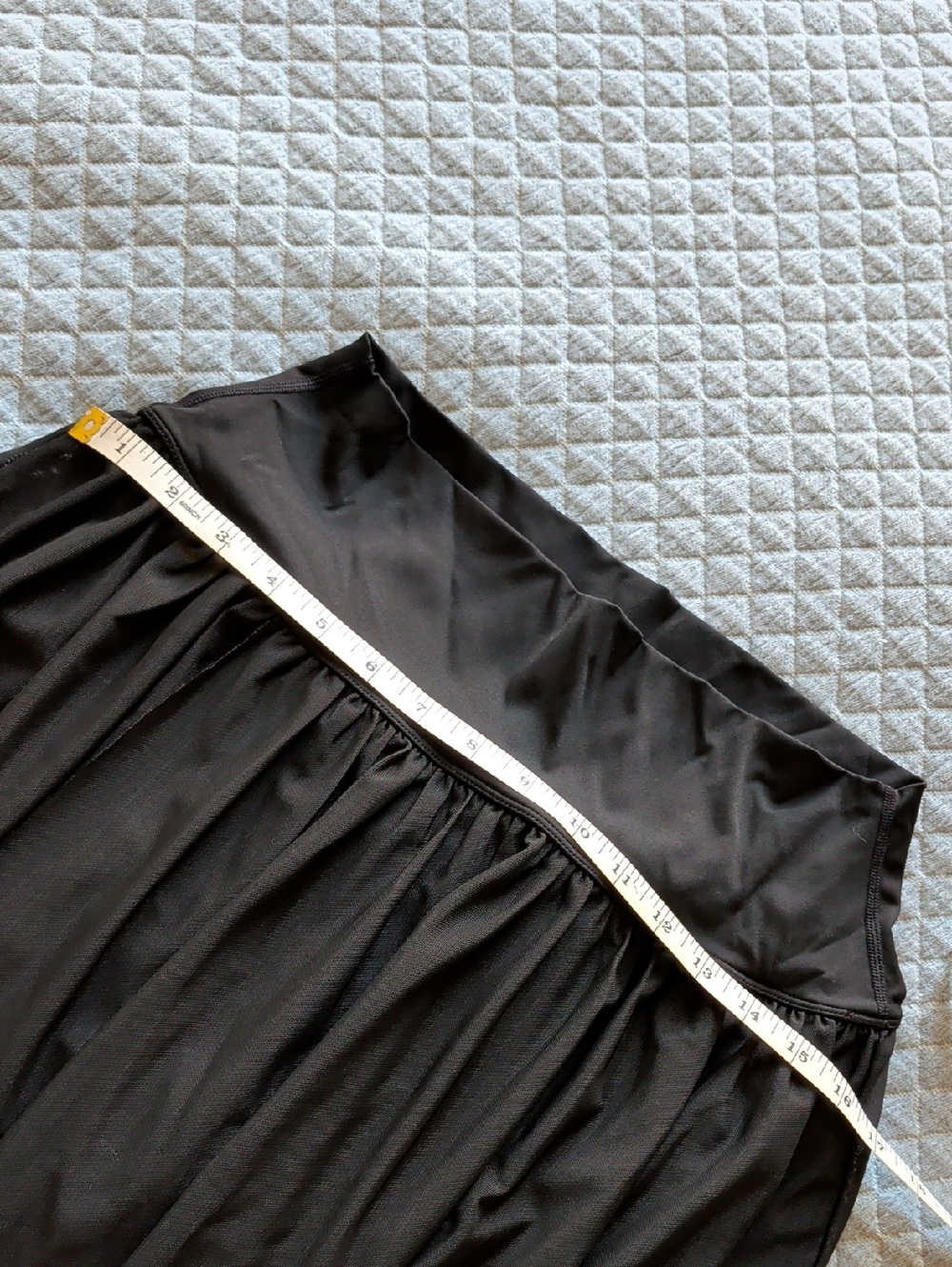 HALARA High Waisted 2-in-1 Mesh Flowy Maxi Casual Skirt - Picture 6 of 7